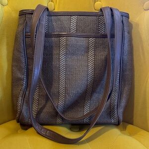 Elegant Vintage Brown Tote Bag